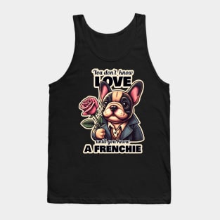 French Bulldog Valentine's day Tank Top